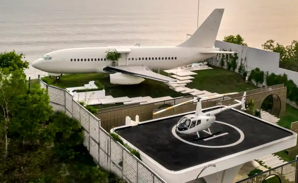 Felix Demin: Pioneering International Business Ventures 3 Felix Demin Private Jet Villa