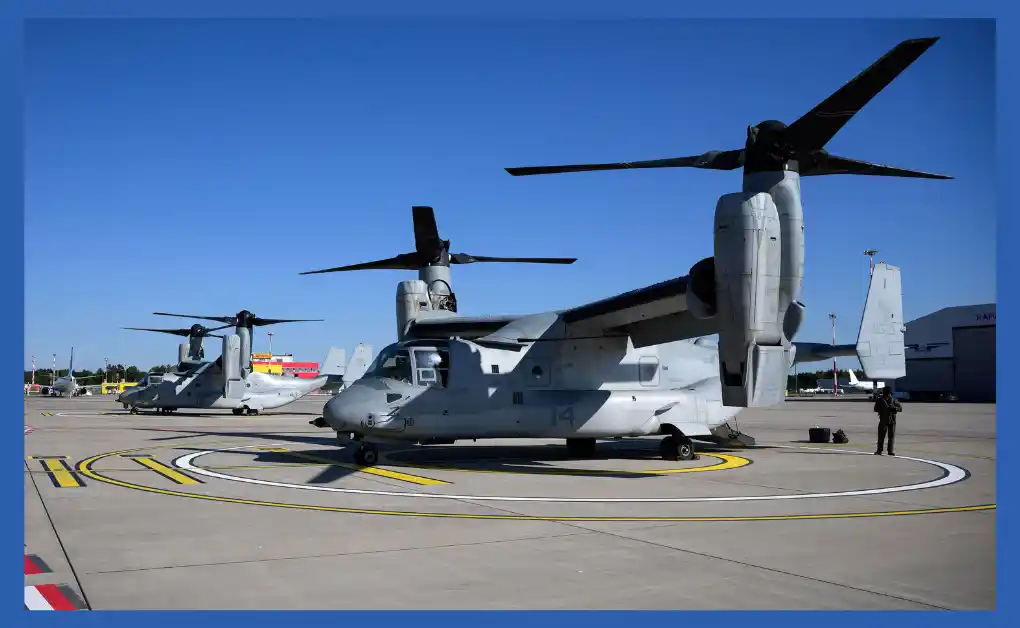 Osprey Crash Near Japan Caused by Pilot's Decision and Gear Failure, Air Force Investigation Finds 3 cv 22 osprey crash japan